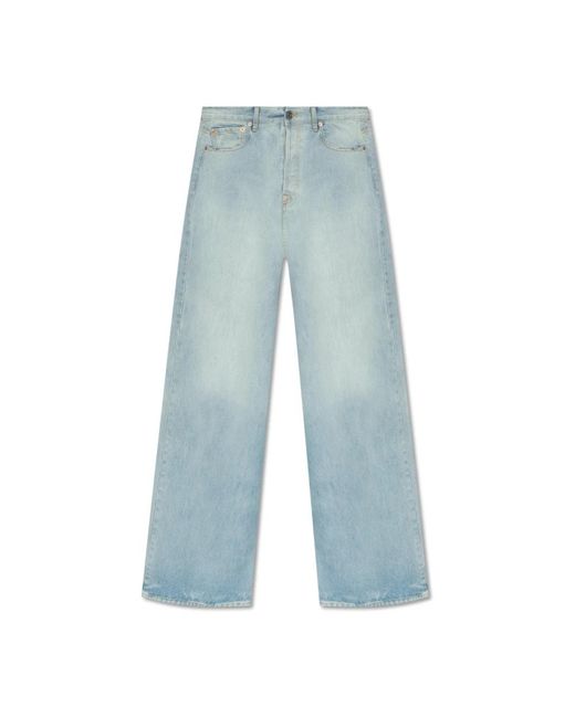 Vetements Jeans with wide legs in Blue für Herren