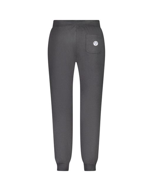 North Sails Gray Sweatpants for men