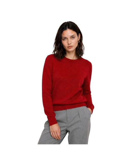 Kocca Red Round-Neck Knitwear