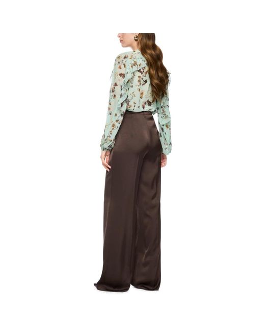 Marc Cain Brown Wide Trousers