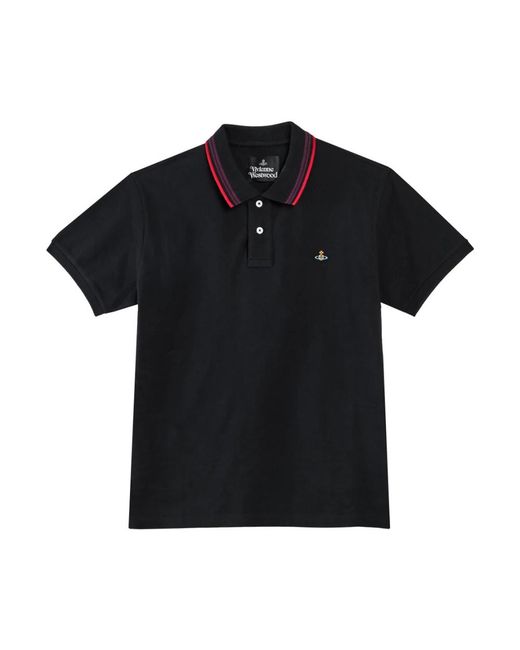 Vivienne Westwood Black Polo Shirts for men