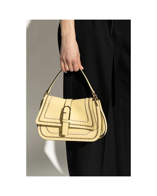 Furla Metallic Schultertasche Flow Medium