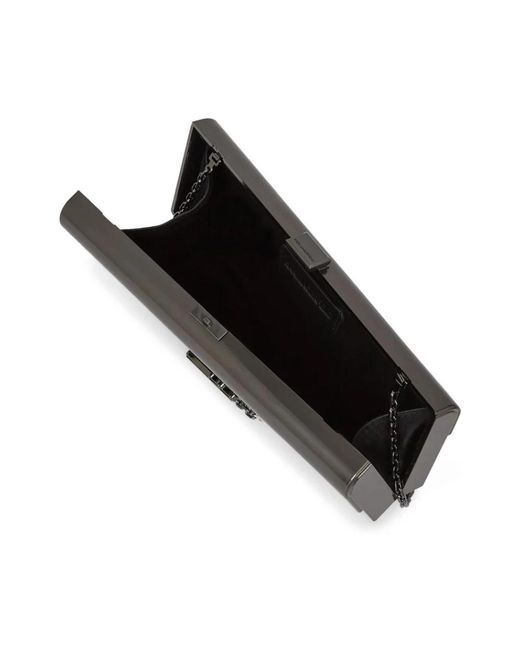 Karl Lagerfeld Gray Cross Body Bags