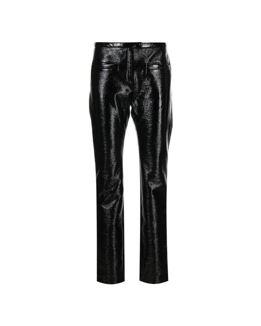 Courreges Black Straight Trousers