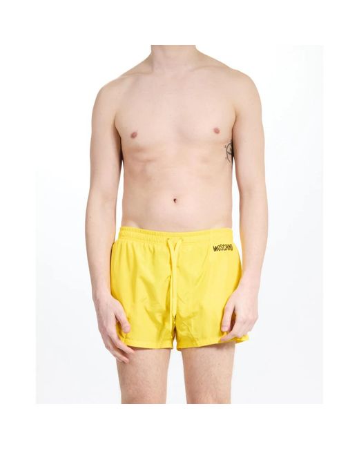 Moschino Yellow Beachwear for men