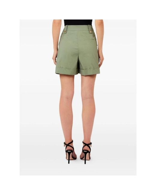 Liu Jo Green Short Shorts
