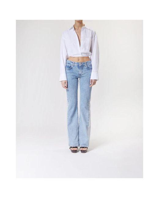 Moschino Blue Straight Fit Jeans