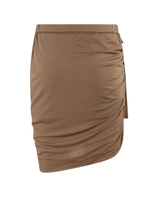Helmut Lang Short Skirts in het Brown