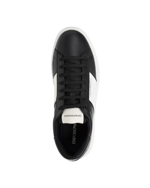 Emporio Armani Black Sneakers for men