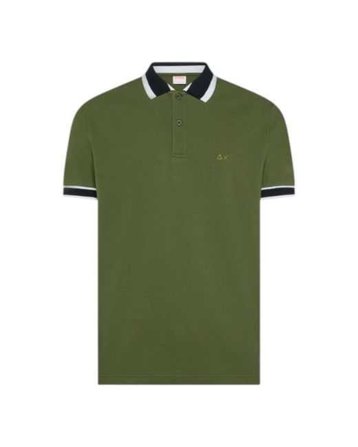 Polo Shirts Sun 68 de hombre de color Green