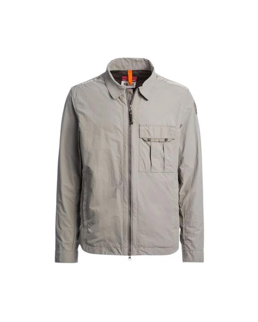 Light Jackets Parajumpers de hombre de color Gray