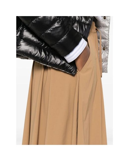 Herno Brown Midi Skirts