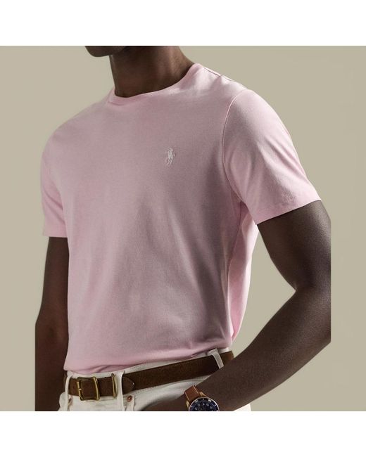 Polo Ralph Lauren Pink T-Shirts for men