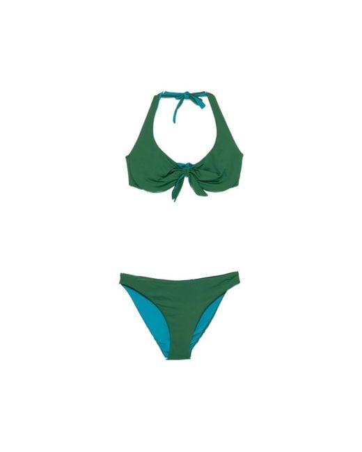 Fisico Green Bikinis
