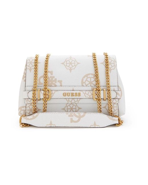 Shoulder Bags di Guess in White
