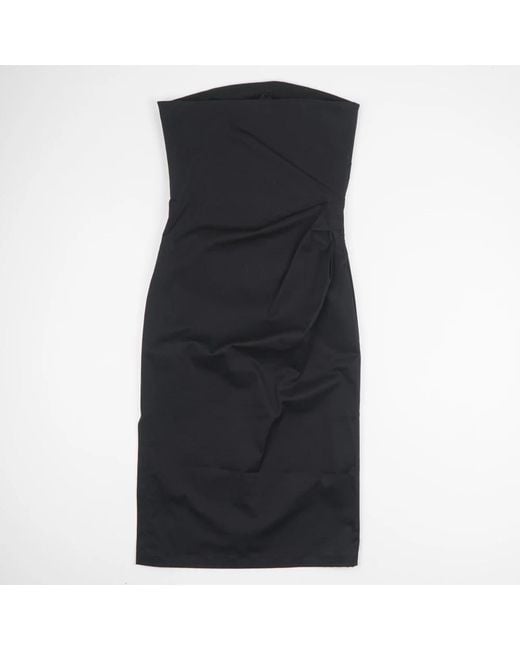 Max Mara Black Short Dresses