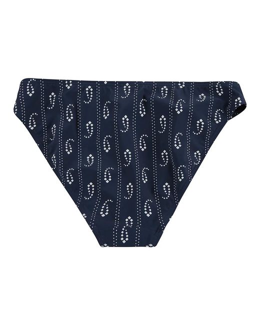 Tory Burch Blue Bikinis