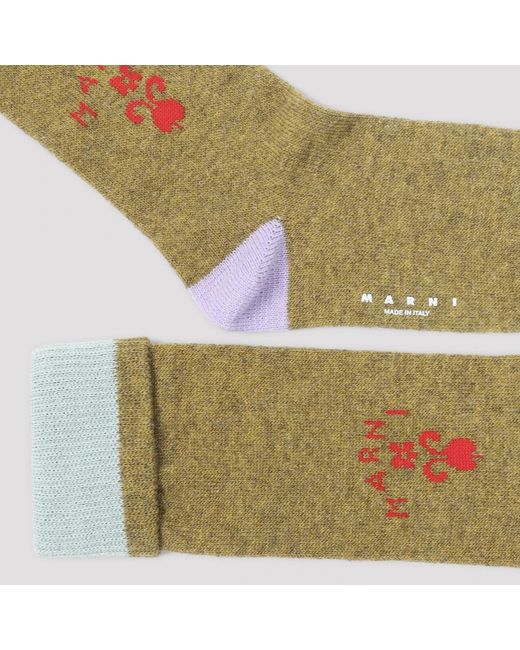 Socks Marni en coloris Green