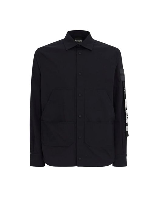 OUTHERE Blue Casual Shirts for men