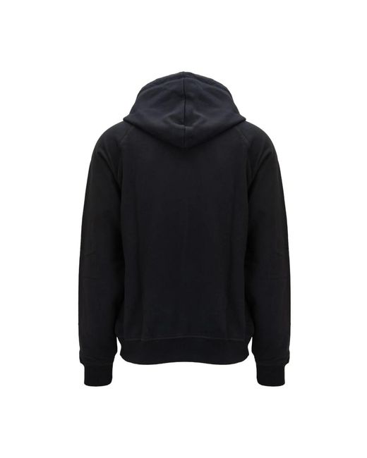 DSquared² Hoodies & Sweatvesten ,Zwart ,Katoen Hoodie Van Katoen Met Trekkoord in het Black voor heren