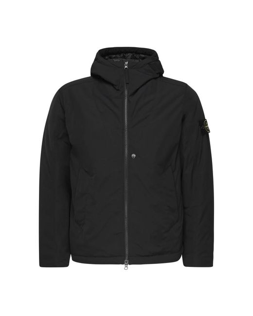 Stone Island Winter Jackets in het Black voor heren