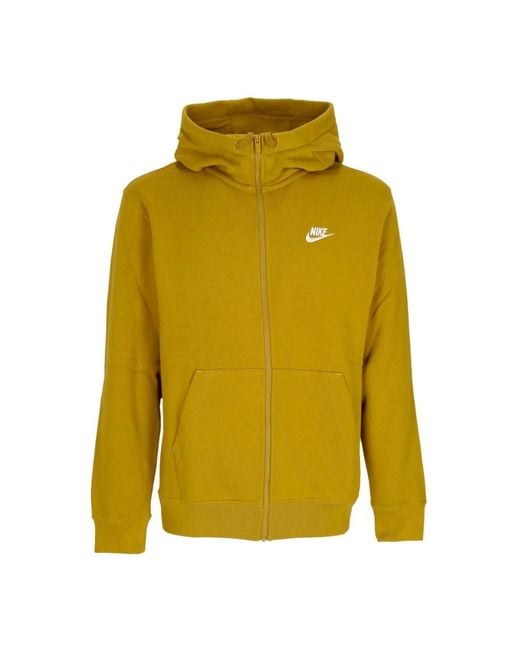 Nike Yellow Zip-Throughs for men
