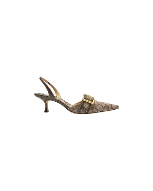 Pumps COACH en coloris Metallic