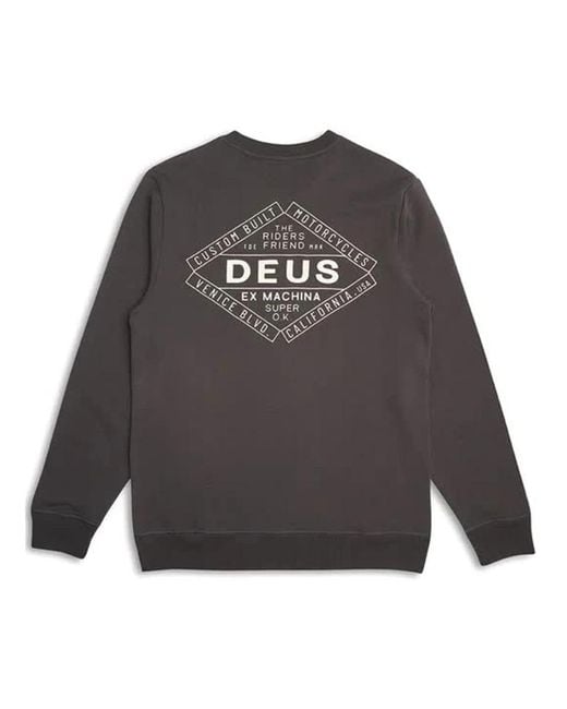 Deus Ex Machina Gray Sweatshirts for men