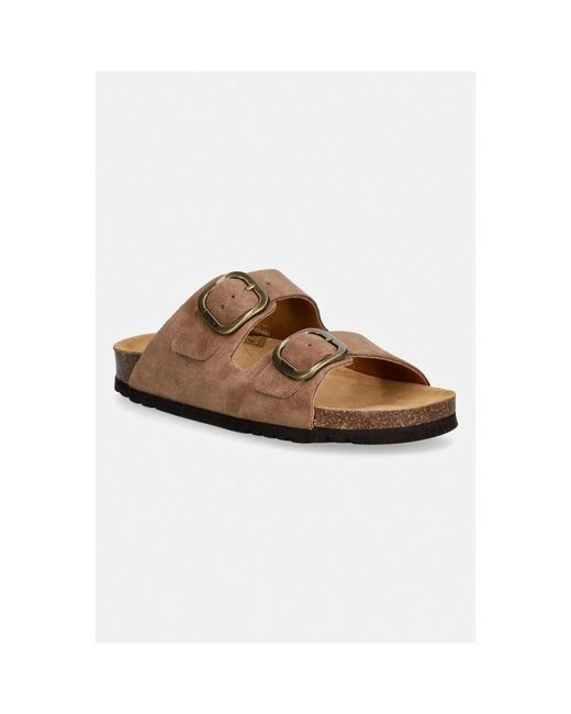 Sliders Scholl de color Brown