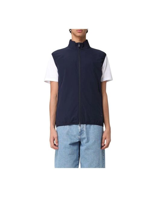 Save The Duck Blue Vests for men