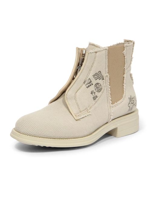 La Martina Natural Chelsea Boots