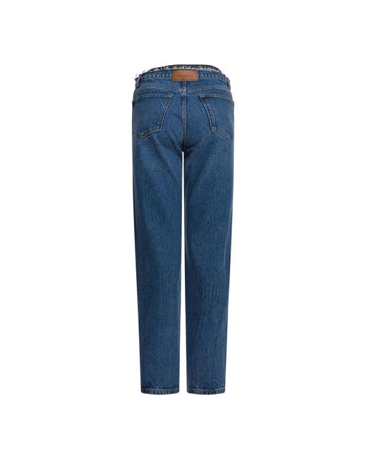 Straight Jeans di Alexander Wang in Blue
