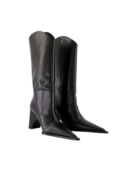 Coperni Black Bridge Cowboy Boots