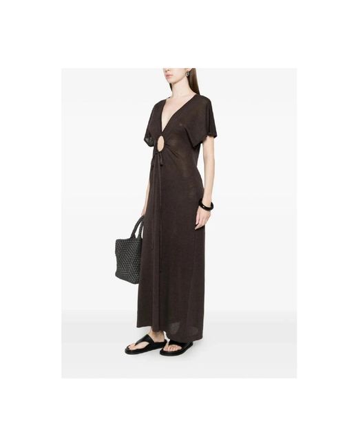 P.A.R.O.S.H. Black Maxi Dresses