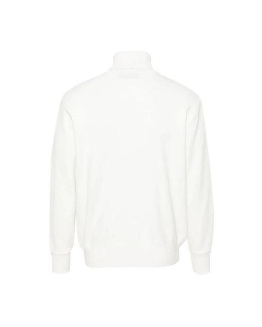 Autry Hoodies & Sweatvesten ,Nylon Logo Jacket in het White