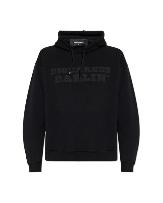 DSquared² Hoodies in het Black voor heren