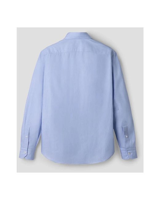 Salvatore Piccolo Blue Formal Shirts for men