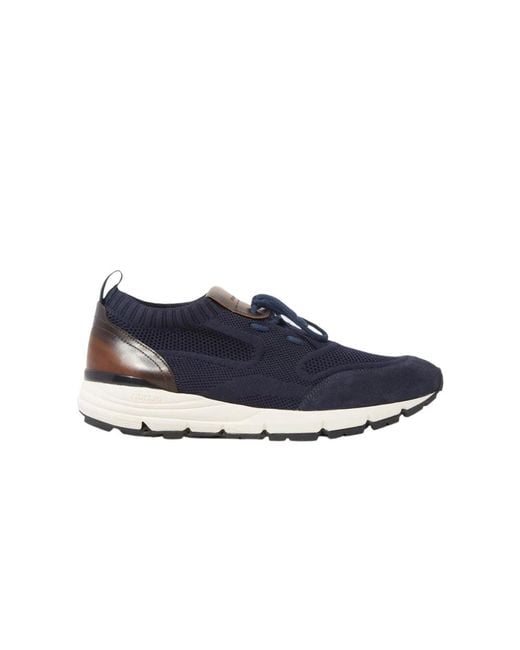 Scarosso Blue Sneakers for men