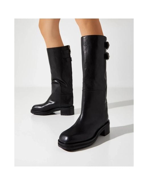 Jimmy Choo Black High Boots