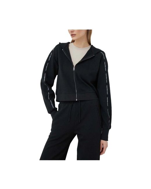 Calvin Klein Black Zip-Throughs