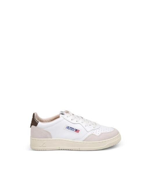 Autry White Sneakers for men