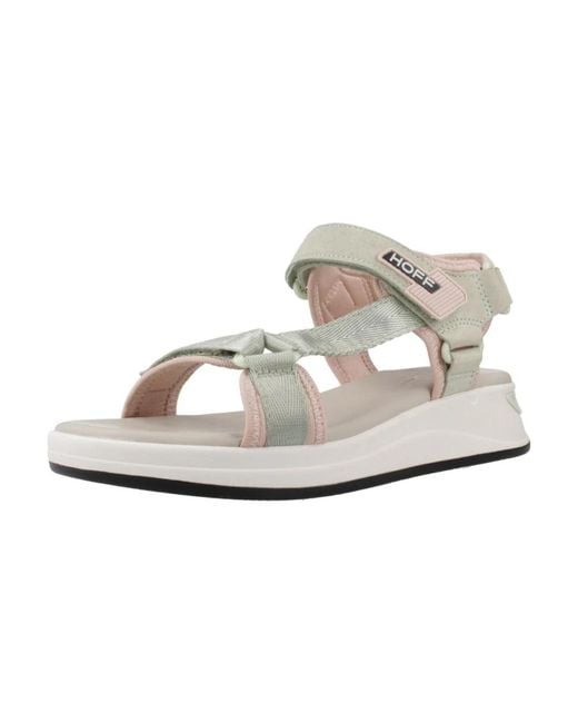 HOFF White Flat Sandals