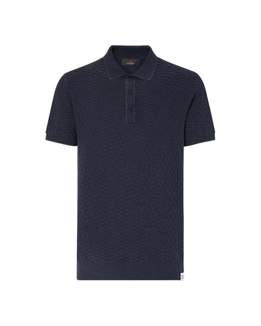 Peuterey Blue Polo Shirts for men