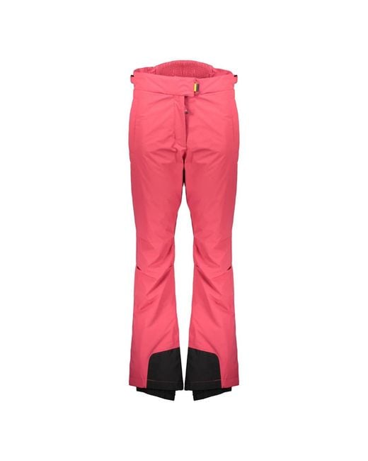 Parajumpers Red Vibrant Loose Fit Ski Pants
