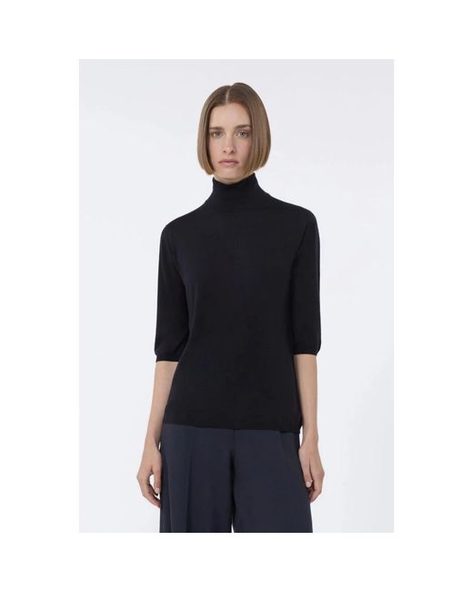 Max Mara Black Turtlenecks