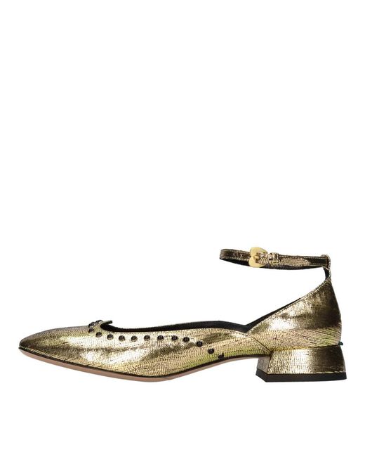 A. BOCCA Yellow Pumps
