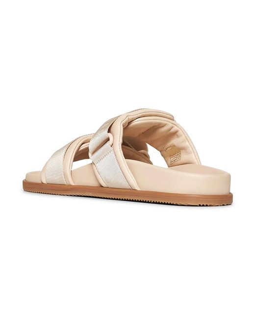 Moncler Metallic Sliders