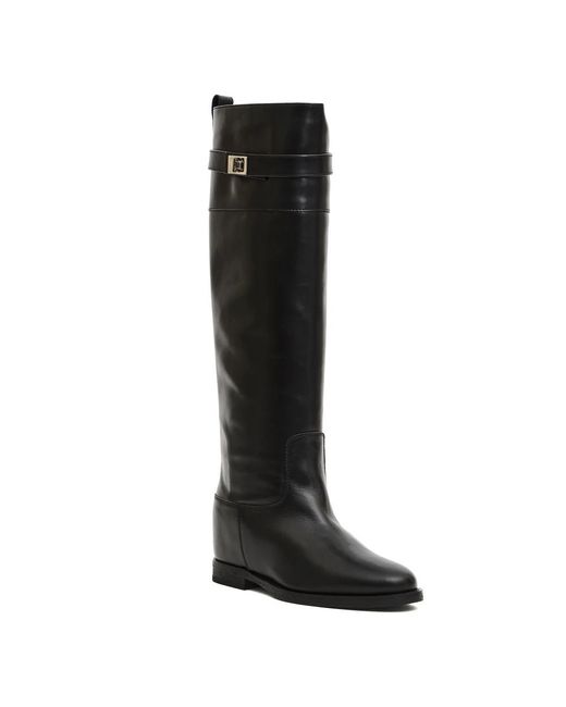 Via Roma 15 Black High Boots