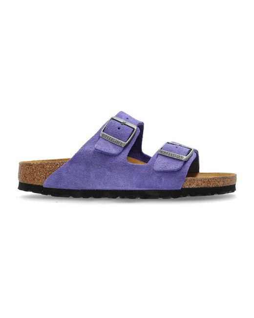 Birkenstock Blue Sliders