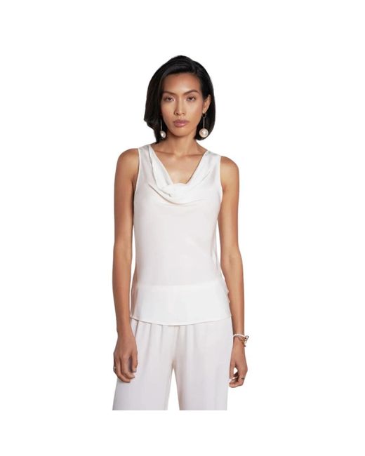 Silk95five White Blouses